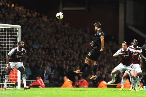 Aguero West Ham