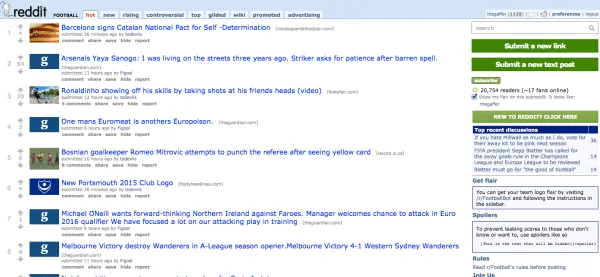best soccer subreddits