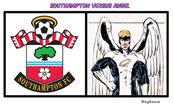 Southampton versus Angel of the X-Men