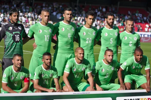 Algérie - Arménie - 20140531 - Equipe d'Algérie