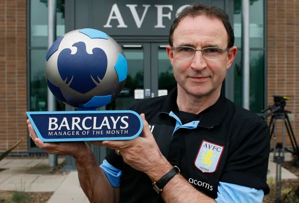 Martin O'Neill - Barclays Manager of the Month - April 2010