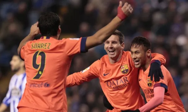 Lionel Messi, Neymar, Luis Suarez