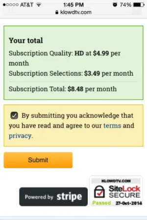 klowdtv-signup-page-mobile
