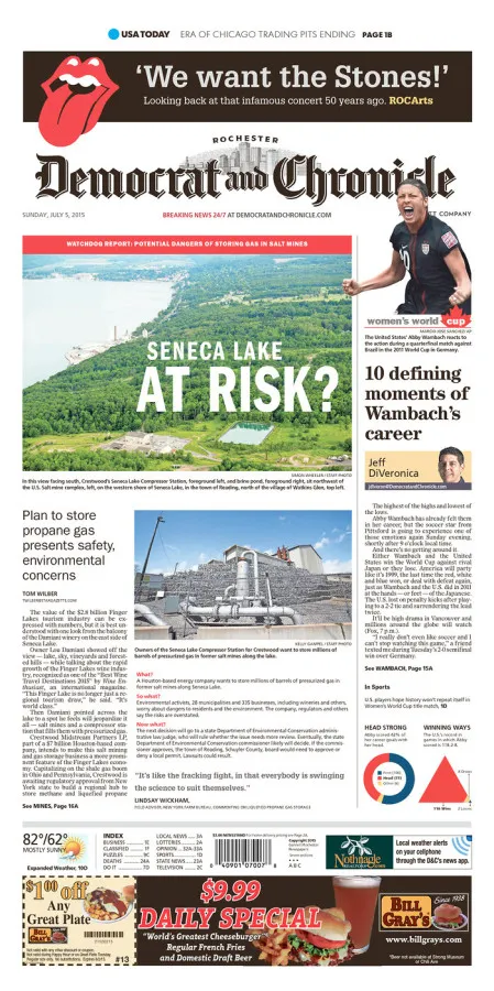 Rochester Democrat and Chronicle