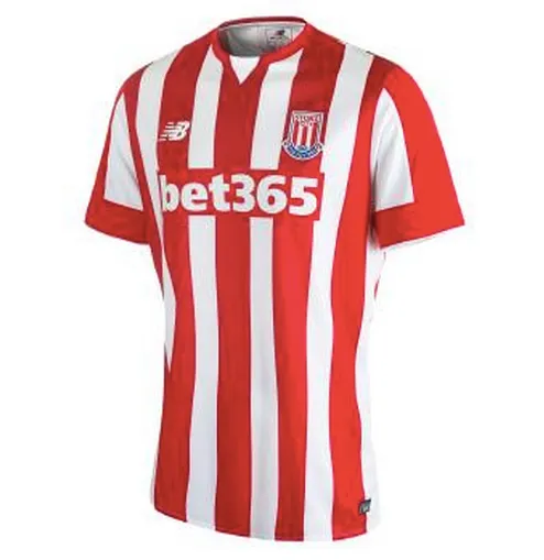 stoke city home jersey