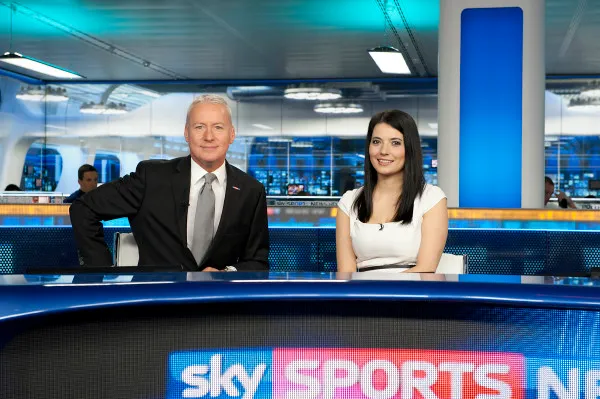 SSN on Set Jim White & Natalie Sawyer