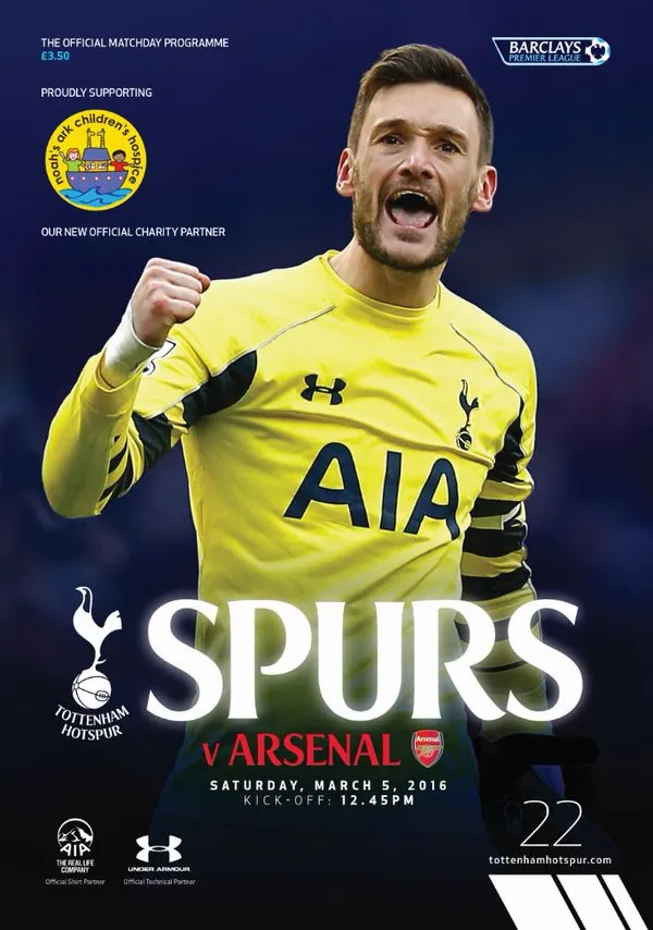 spurs-arsenal-programme