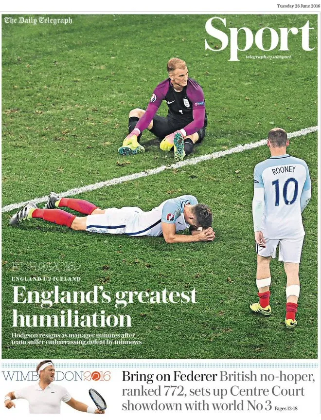 england-iceland-telegraph-front-cover