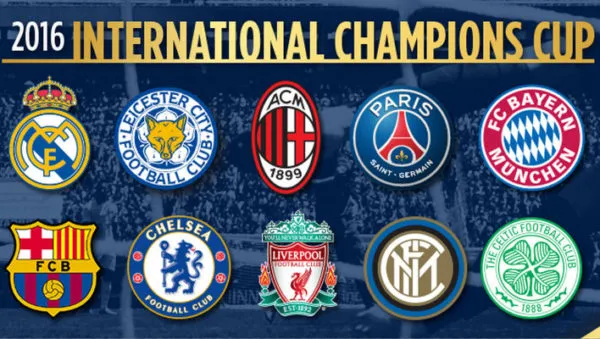 International Champions Cup TV schedule