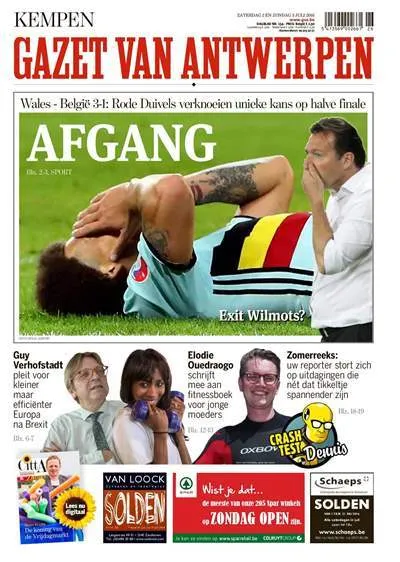 Gazet Van Antwerpen - Flop