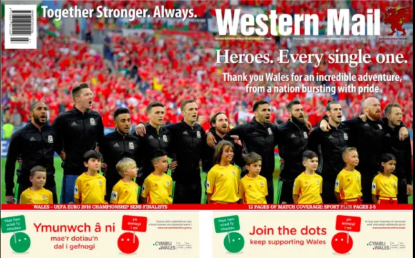 Western Mail - Heroes Every Single One