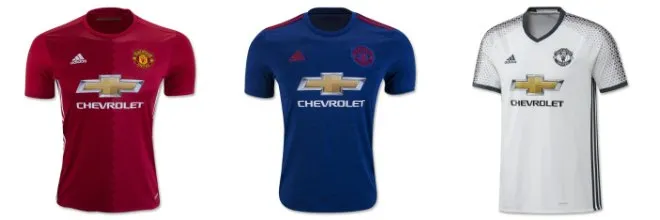 man united kits