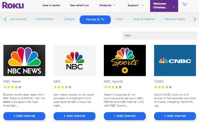 roku-nbc-channels