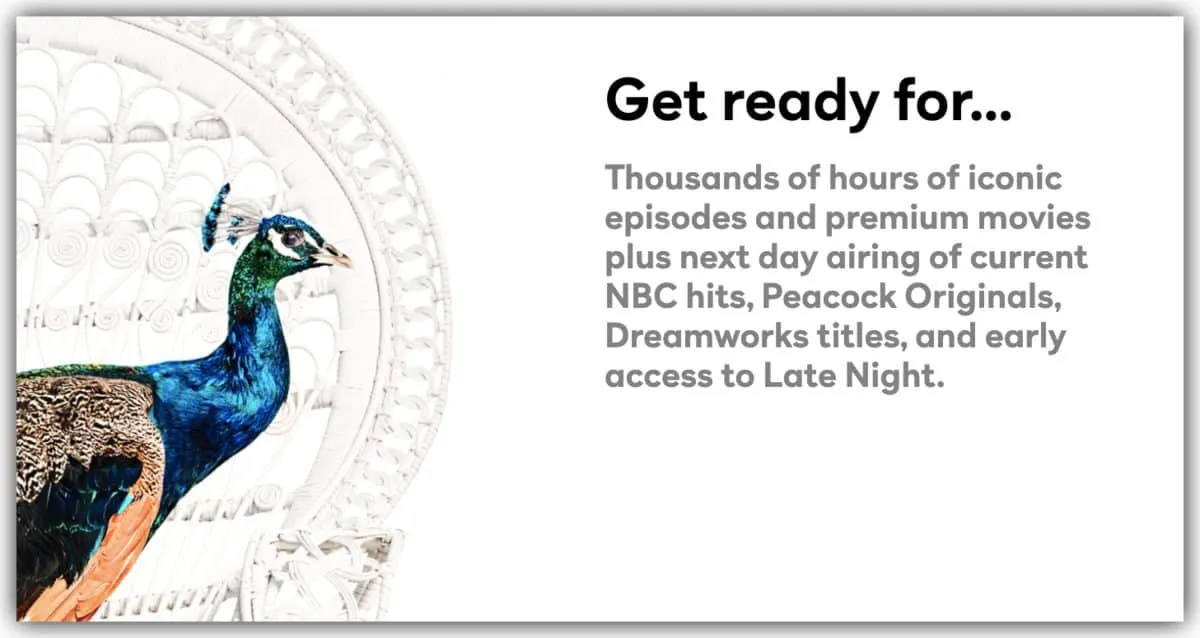 What is Peacock