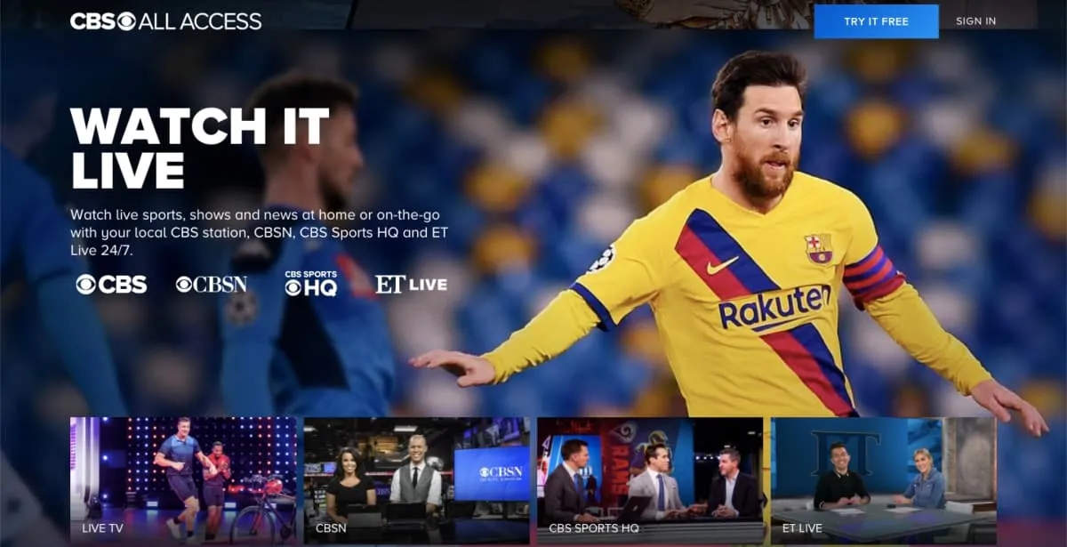 CBS All Access FAQ