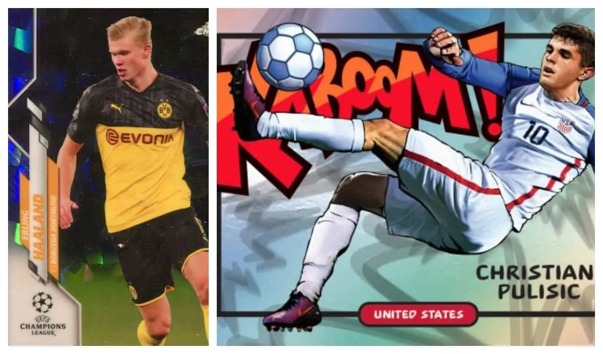 What makes soccer trading cards valuable