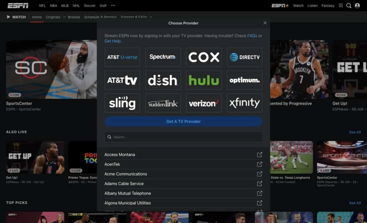 How to watch soccer games on ESPN3