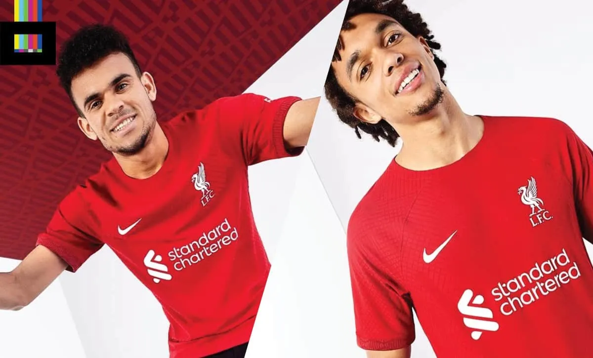 Liverpool home kit for 2022/23