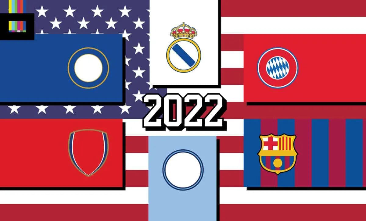 European soccer teams touring the USA