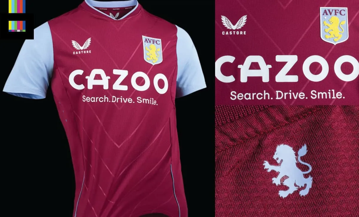 Villa home shirt for 2022/23 season image