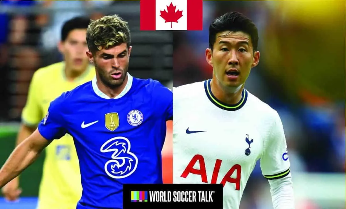 Where to find Chelsea vs Spurs in Canada