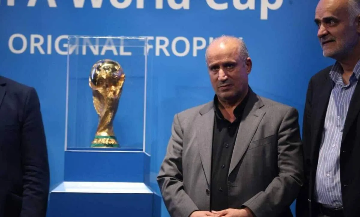 World Cup trophy visits Iran