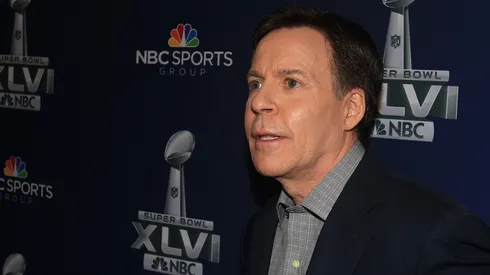 INDIANAPOLIS, IN - JANUARY 31: NBC host Bob Costas looks on during the Super Bowl XLVI Broadcasters Press Conference at the Super Bowl XLVI Media Canter in the J.W. Marriott Indianapolis on January 31, 2012 in Indianapolis, Indiana. (Photo by Scott Halleran/Getty Images)