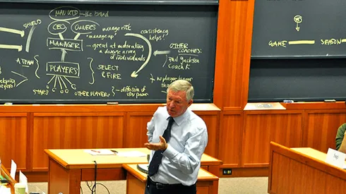 Sir Alex Ferguson Reveals Secrets of His Success to Harvard Academics: The Daily EPL
