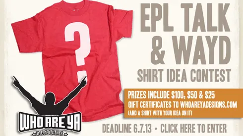 Enter to Win A Contest To Have Your Own Soccer T-Shirt Featured On Who Are Ya Designs