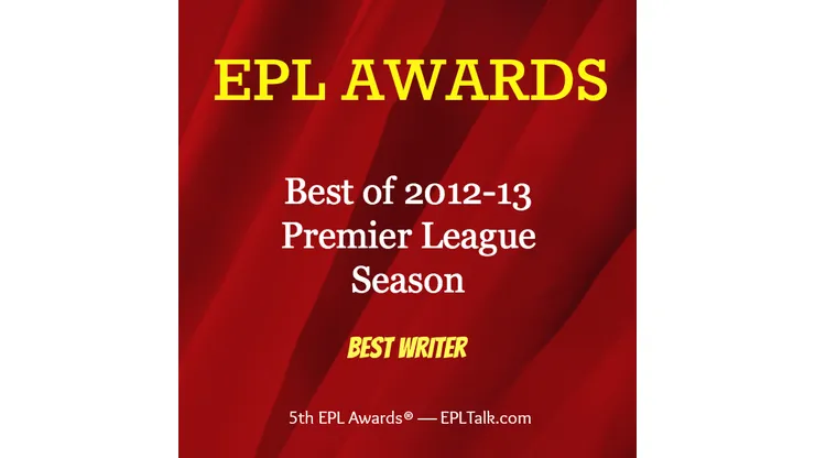 2013 EPL Awards: Best Writer