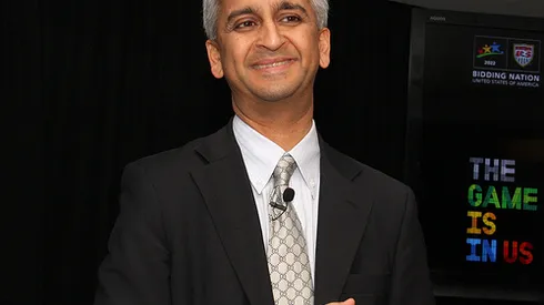 Sunil Gulati during US Bid Committee session before the 2010 MLS Cup at BMO Field Rogers Club in Toronto, Ontario on November 19 2010.