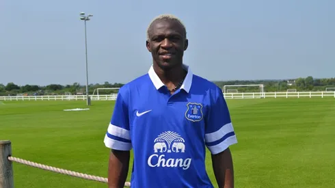 Everton Sign Striker Arouna Kone From Wigan On 3-Year Deal
