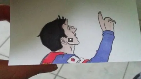 Lionel Messi Animation With Commentary By Ray Hudson