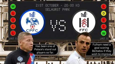Crystal Palace vs Fulham, Premier League Gameweek 8: Open Thread