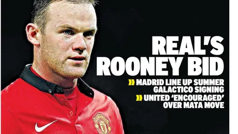 Real Madrid Prepare Summer Bid For Manchester United's Wayne Rooney: Nightly Soccer Report