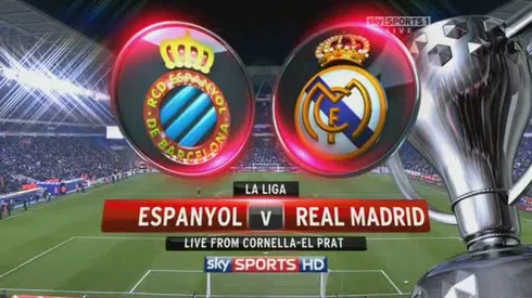 Where to Find Espanyol vs Real Madrid On US TV and Internet; 1pm ET Kickoff: Open Thread