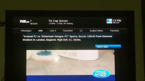 UPDATE: Several FOX Affiliates Decide Not To Show Arsenal-Spurs FA Cup Match Live On TV
