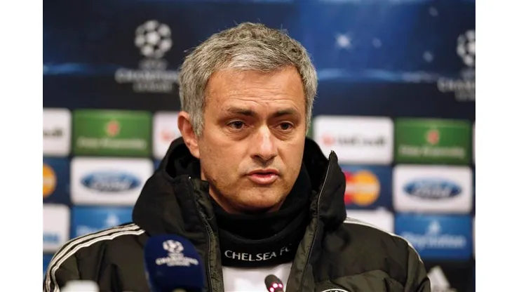 Chelsea's manager Jose Mourinho attends a news conference a day before their Champions League soccer match against Galatasaray in Istanbul February 25, 2014. REUTERS/Osman Orsal