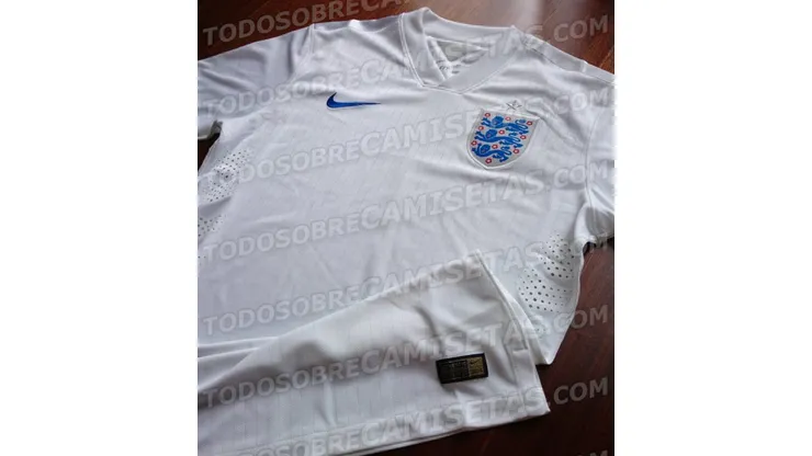 England Home Shirt For 2014 World Cup From Nike: Leaked [PHOTO]