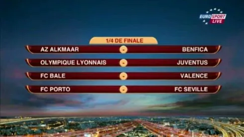 UEFA Europa League Quarter-Final Draw Revealed