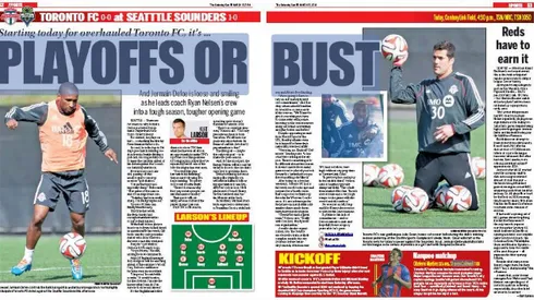 Seattle Sounders vs Toronto FC, Live at 4:30pm ET: Open Thread