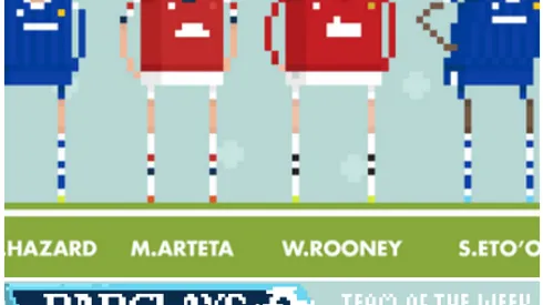 Interview With Creator of 'Premier League Team of the Week' Images, Designer Chris Gilleard