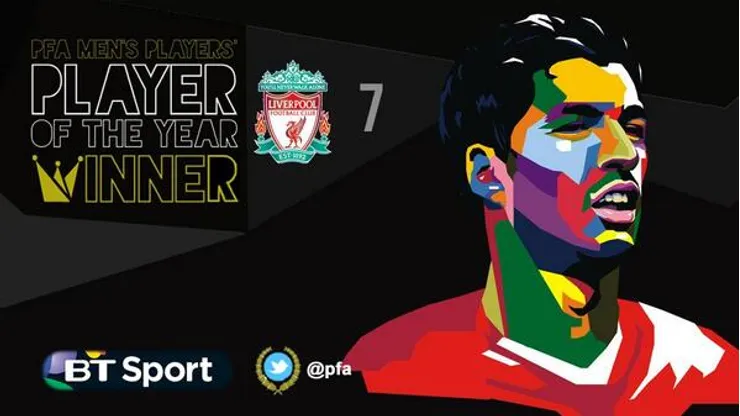 PFA Names Luis Suarez Player of the Year While Eden Hazard Wins Young Player of the Year Honors