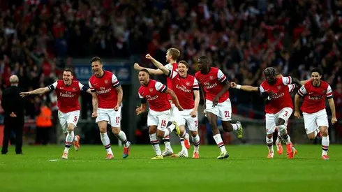 Arsenal-Wigan FA Cup Semi-Final Match Highlights