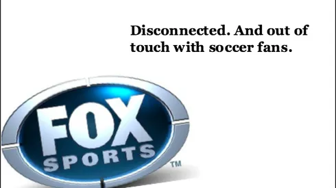Gus Johnson is just the start of FOX Sports' soccer issues