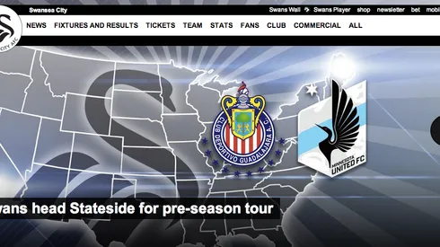 Swansea City Announce US Preseason Tour Including Game Against Chivas de Guadalajara