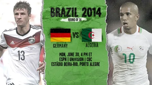 Germany vs Algeria: Starting Lineups, TV Times And World Cup Open Thread