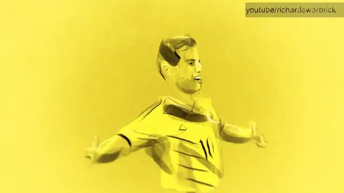 Colombia's James Rodriguez Volley Against Uruguay Voted Goal Of World Cup 2014
