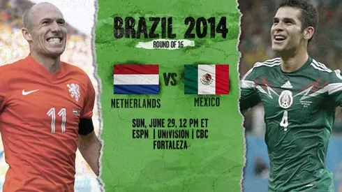 Netherlands vs Mexico: Starting Lineups, TV Times And World Cup Open Thread