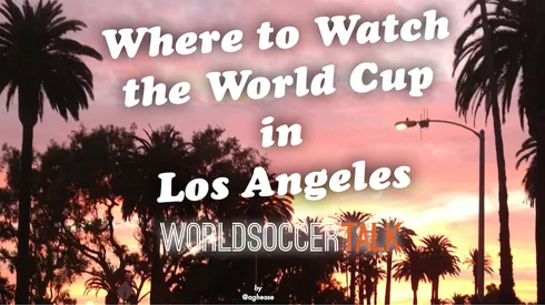 Where to Watch the World Cup in Los Angeles